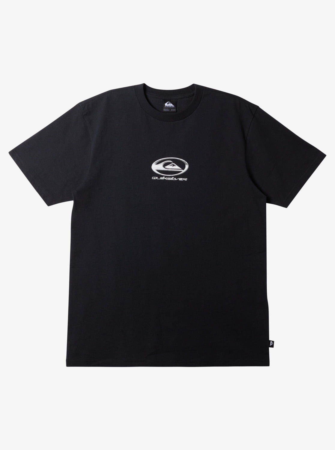 QUICKSILVER CHROME LOGO SHORT SLEEVE TEE
