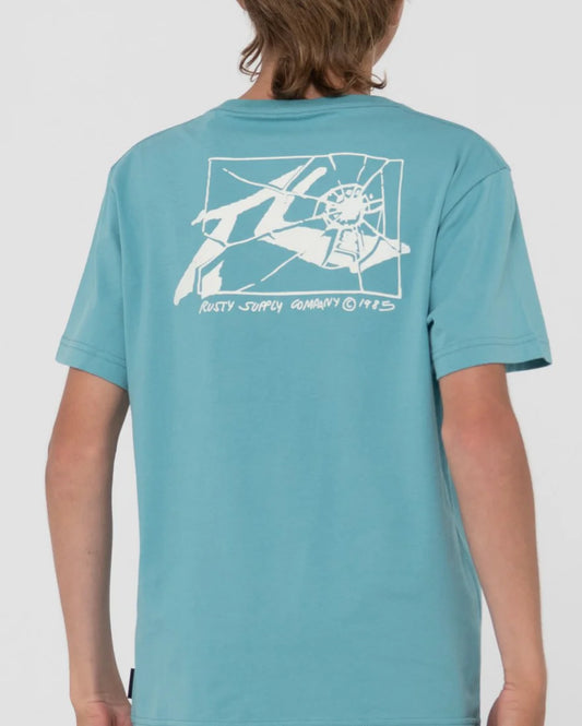 RUSTY BOYS SHATTERED DREAMS SHORT SLEEVE TEE