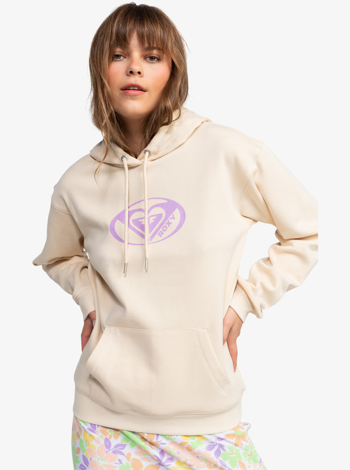 ROXY SURF STOCKED HOODIE BRUSHED A JUMPER