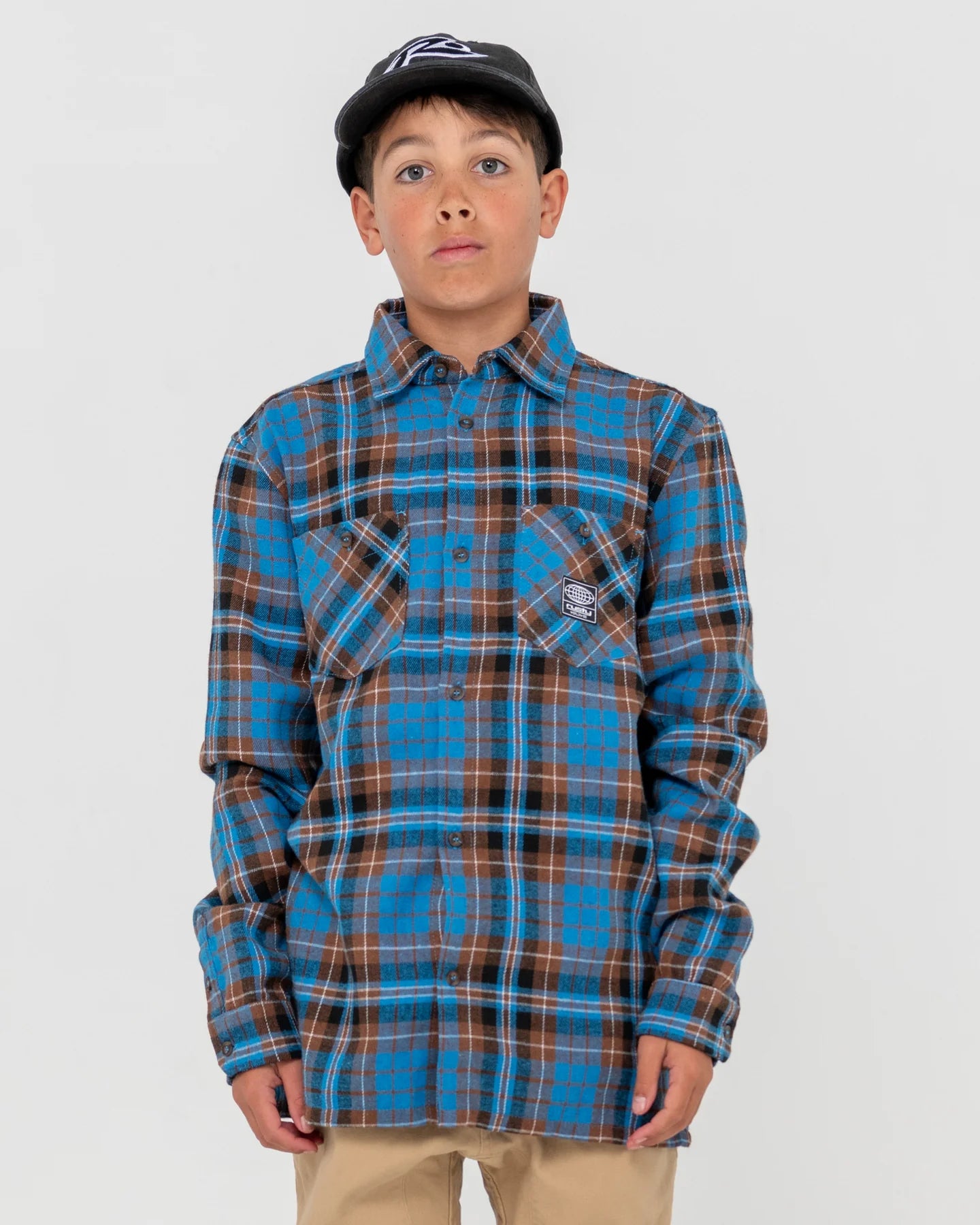 RUSTY NEON DREAMS R2K LONG SLEEVE SHIRT BOYS
