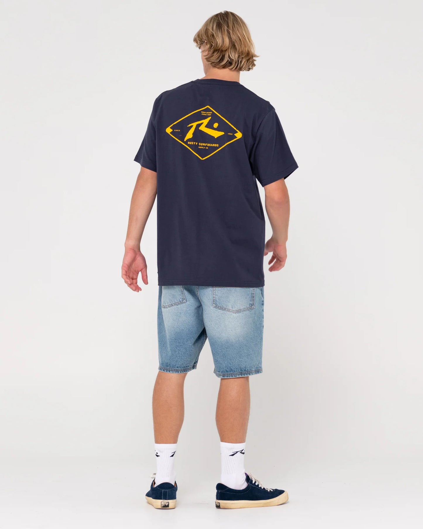 RUSTY WULL WOLUME SHORT SLEEVE TEE
