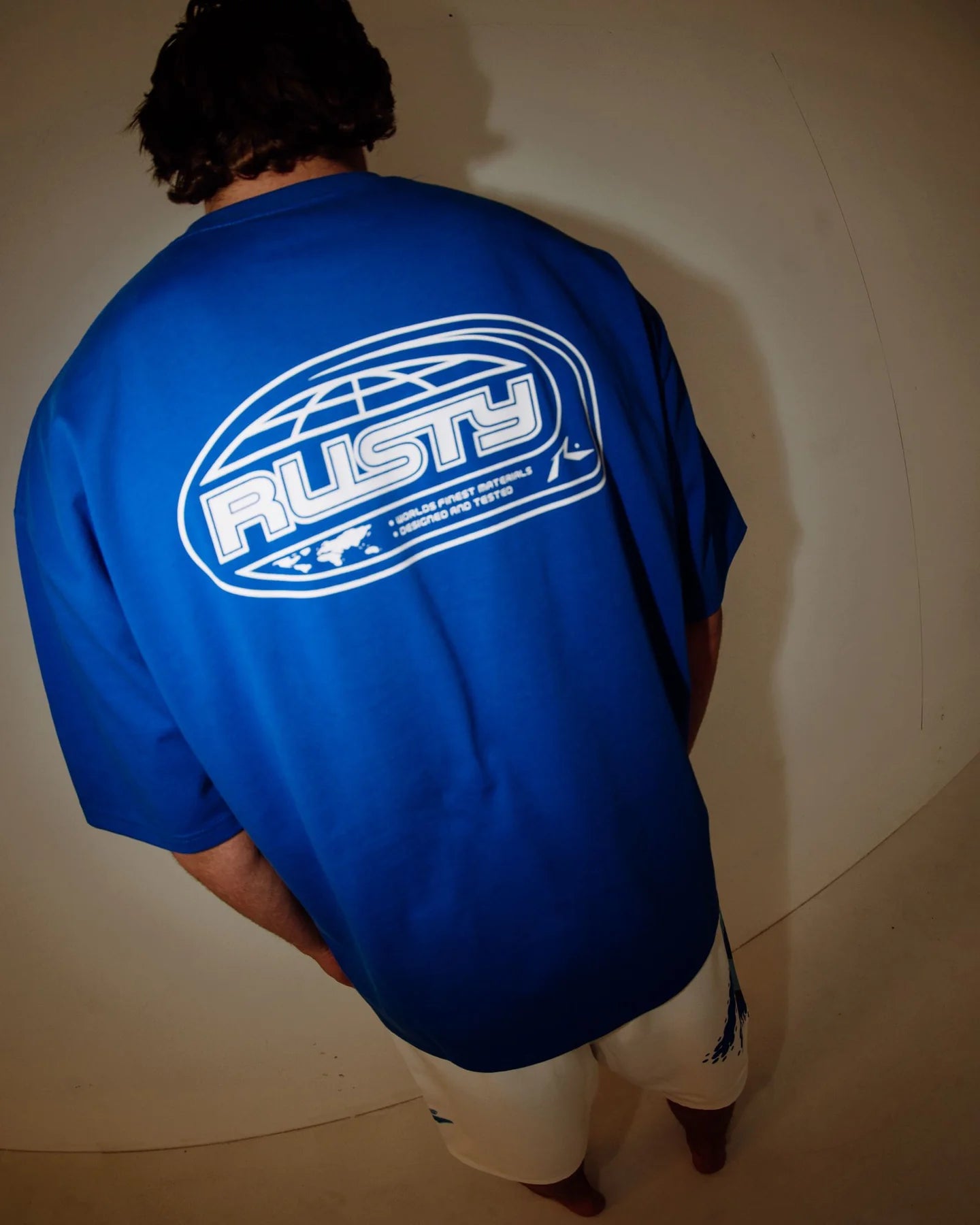 RUSTY OUTER THERE SHORT SLEEVE HEAVY TEE
