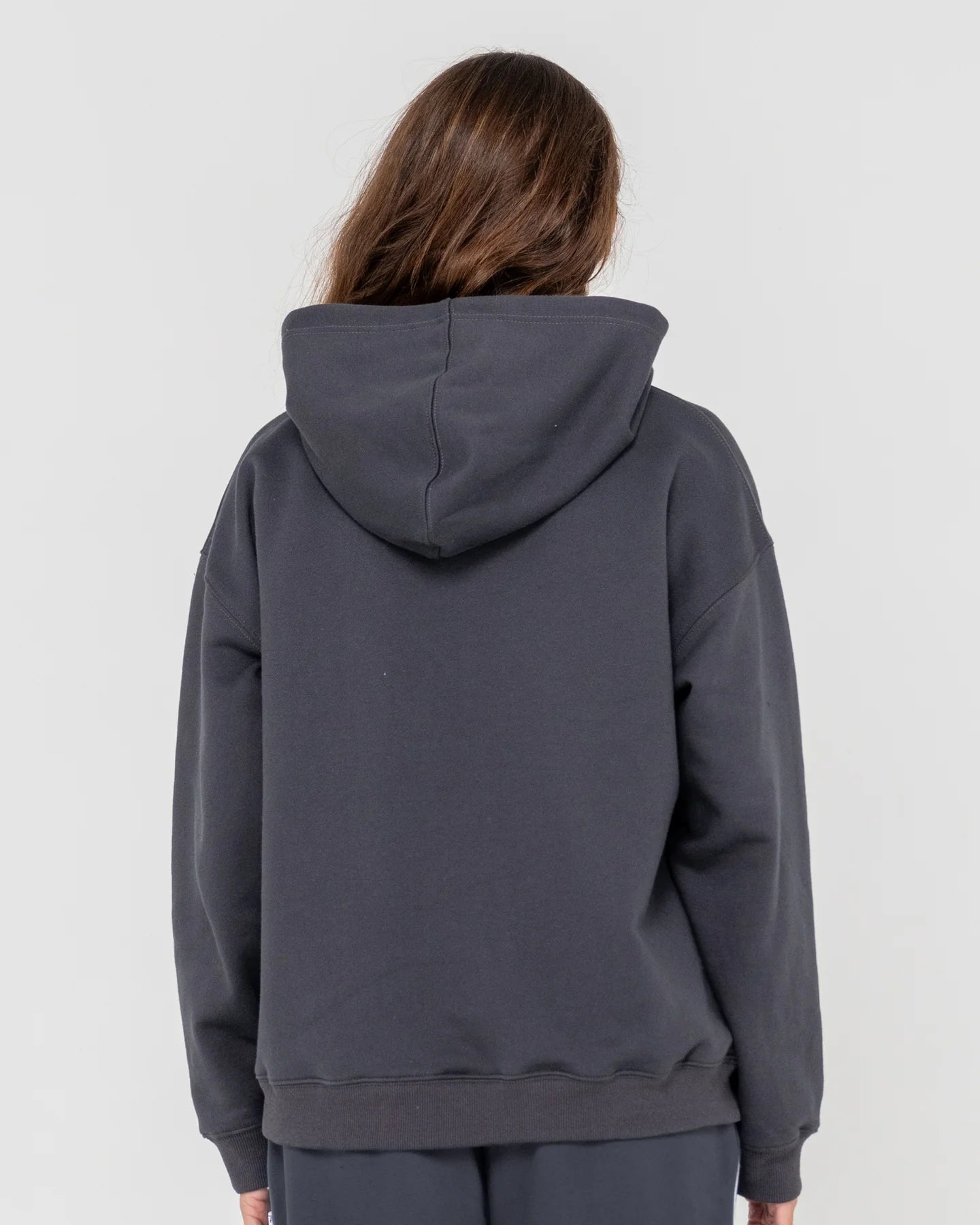 RUSTY ESSENTIALS OVERSIZED HOODED FLEECE WOMEN