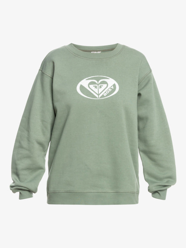 ROXY SURF STOKED CREW BRUSHED A