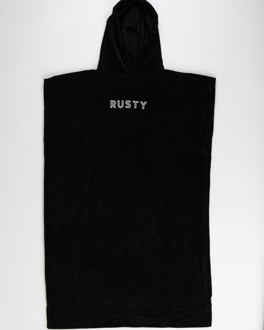 RUSTY JUST SURFING CHANGE HOODED TOWEL