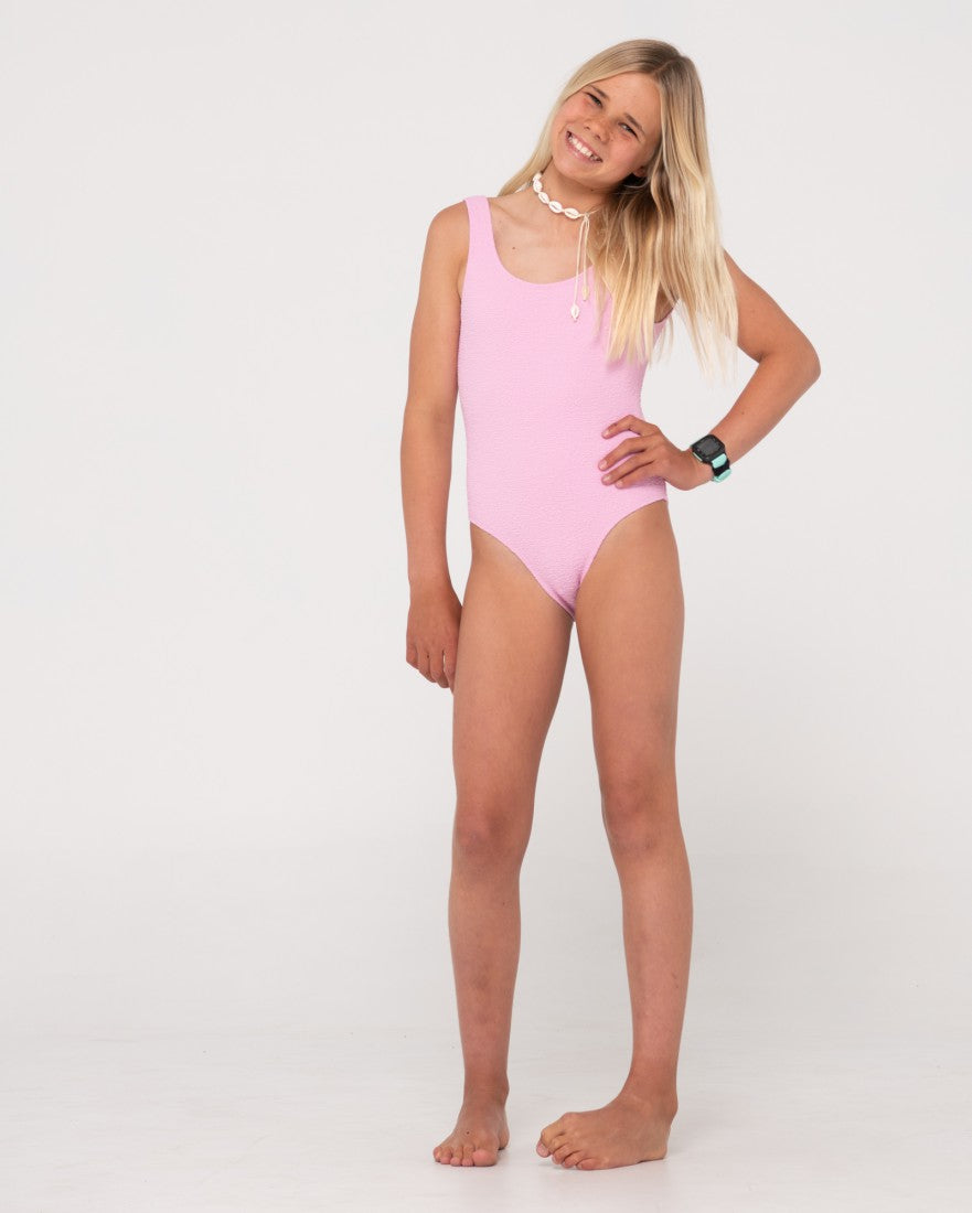 RUSTY SANDALWOOD ONE PIECE GIRLS
