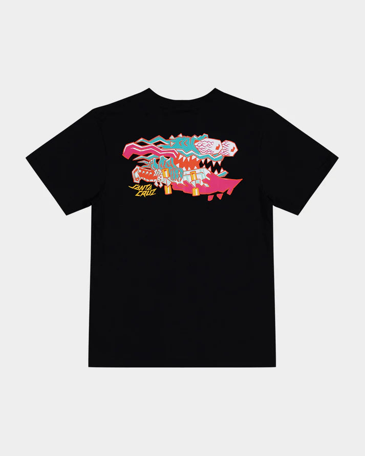 SANTA CRUZ MEEK SCRATCHED SLASHER SS REGULAR FIT TEE