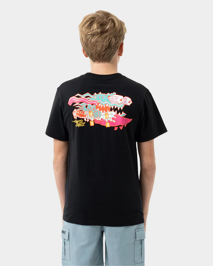 SANTA CRUZ MEEK SCRATCHED SLASHER SS REGULAR FIT TEE