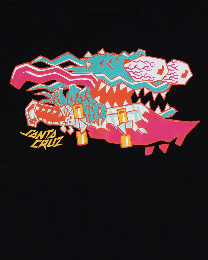 SANTA CRUZ MEEK SCRATCHED SLASHER SS REGULAR FIT TEE