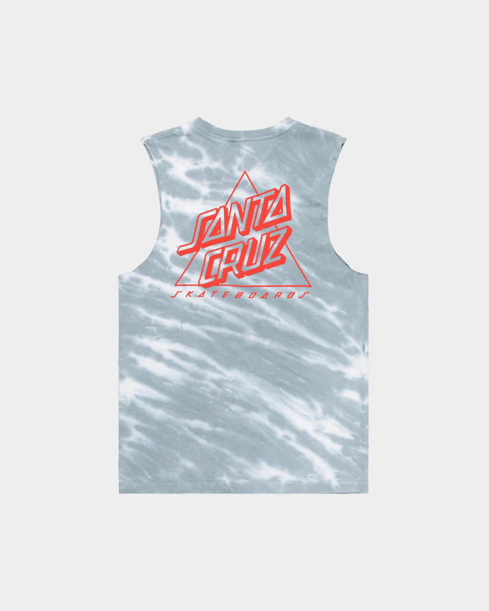 SANTA CRUZ NOT A DOT HOLLOW MUSCLE TOP