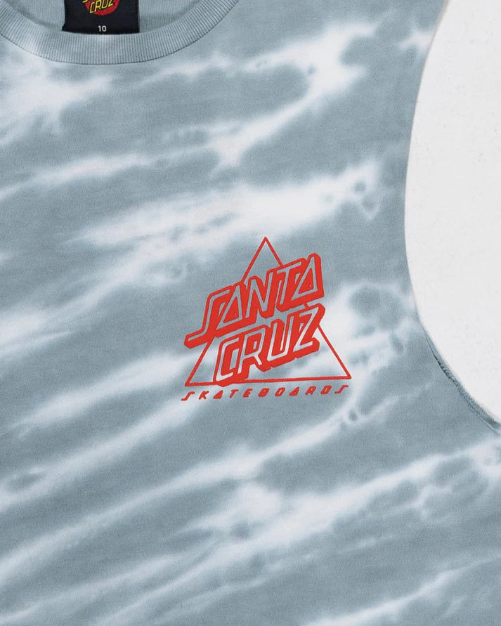 SANTA CRUZ NOT A DOT HOLLOW MUSCLE TOP