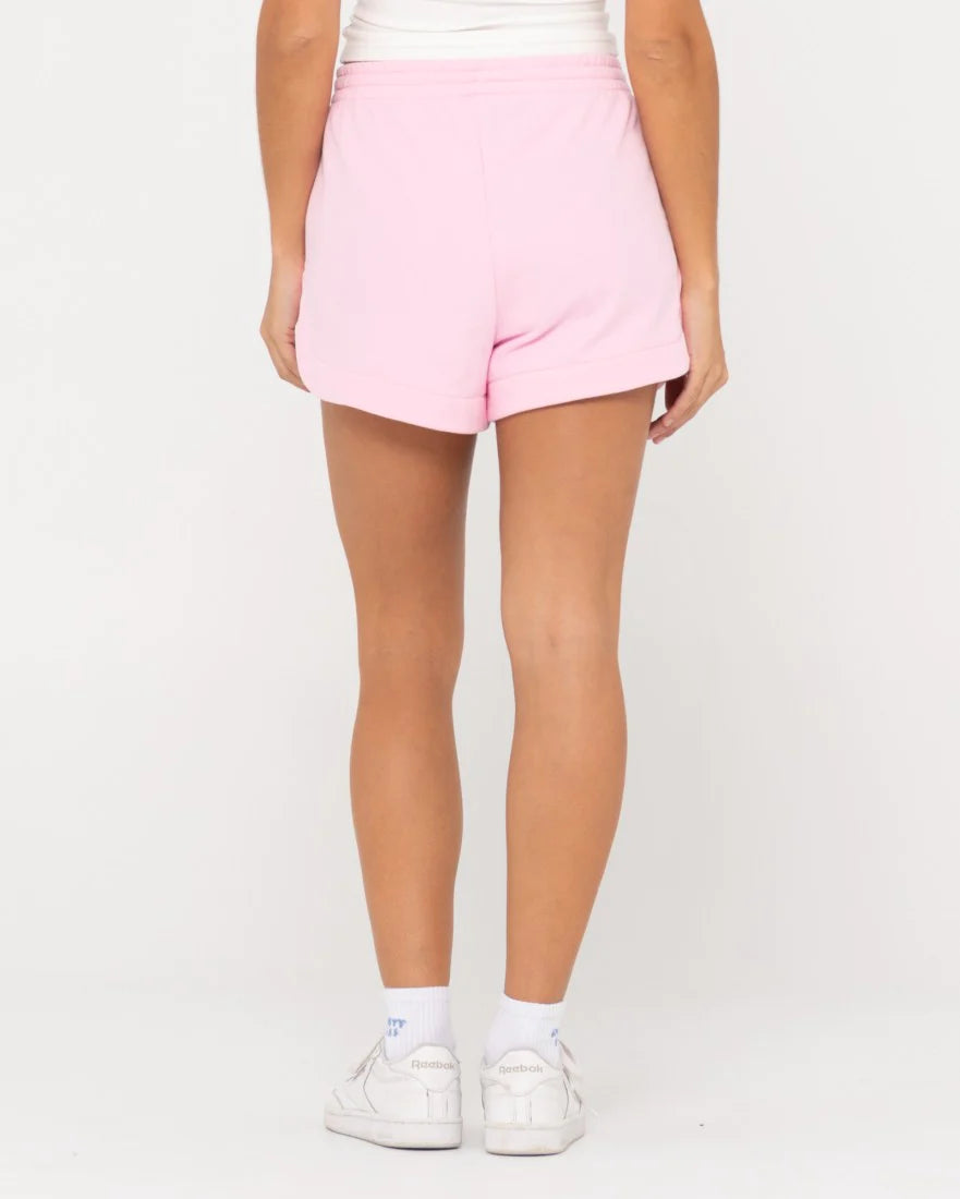 RUSTY SIGNATURE GIRLS FLEECE SHORTS
