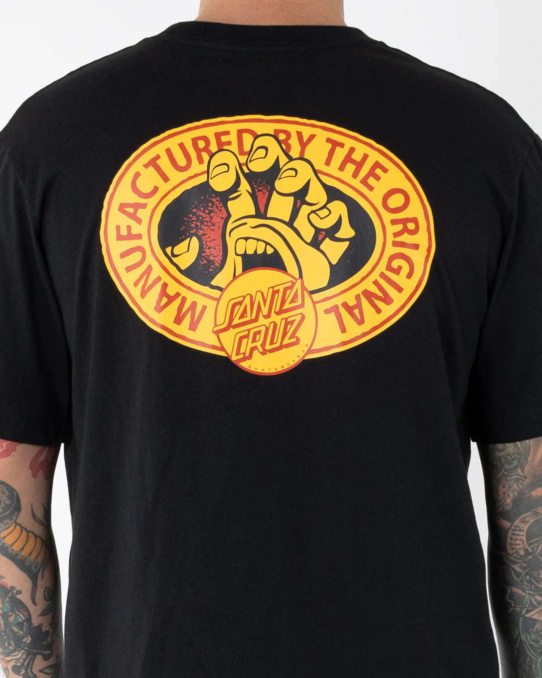 SANTA CRUZ OTHER DOT MFG HAND SHORT SLEEVE TEE