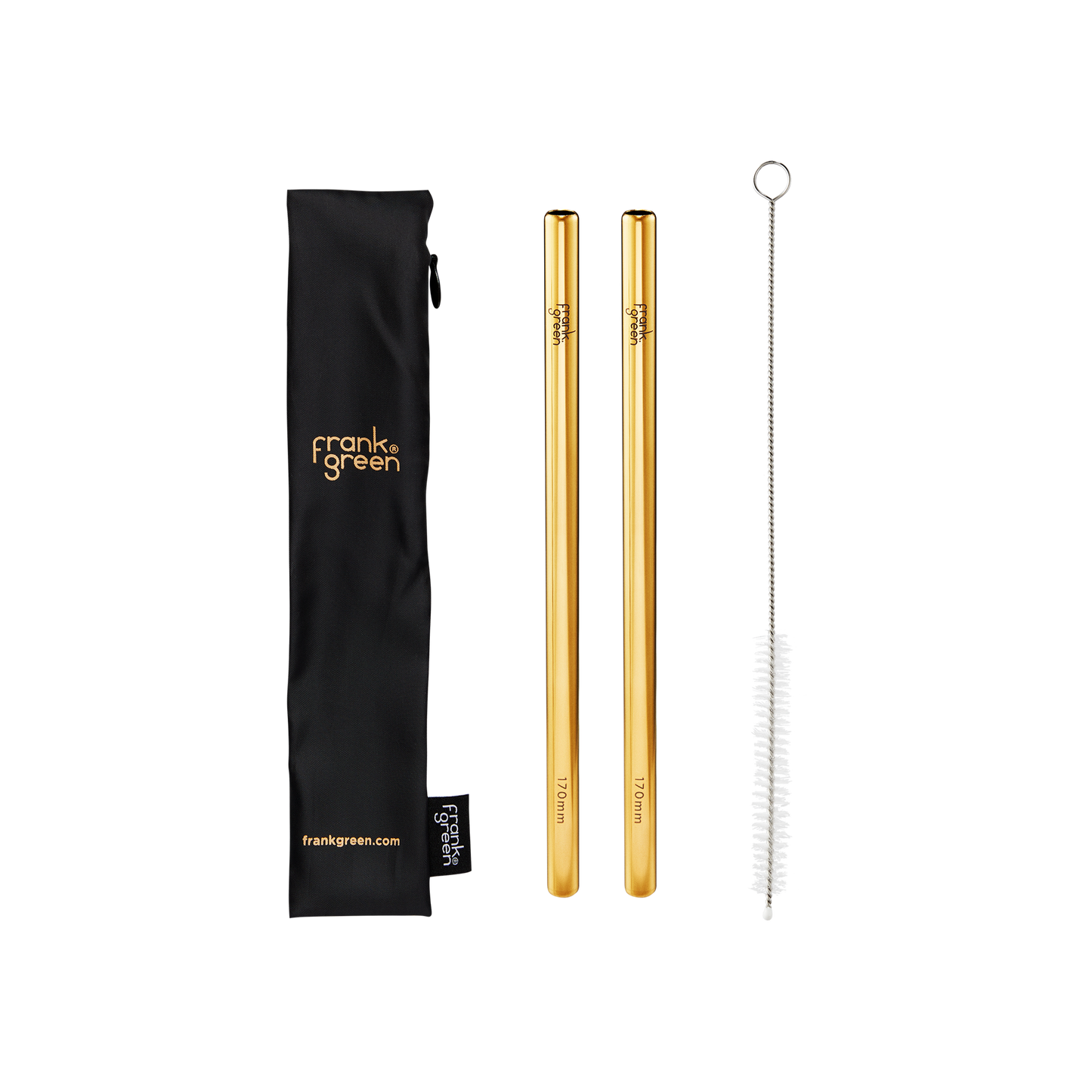 FRANK GREEN 20 OZ / 34OZ REUSABLE BOTTLE STRAW PACK MIDNIGHT