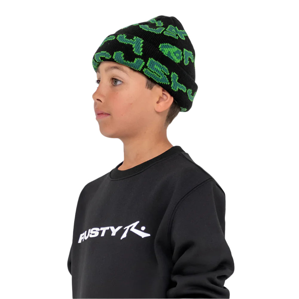 RUSTY HARD KNOCKS BOYS BEANIE