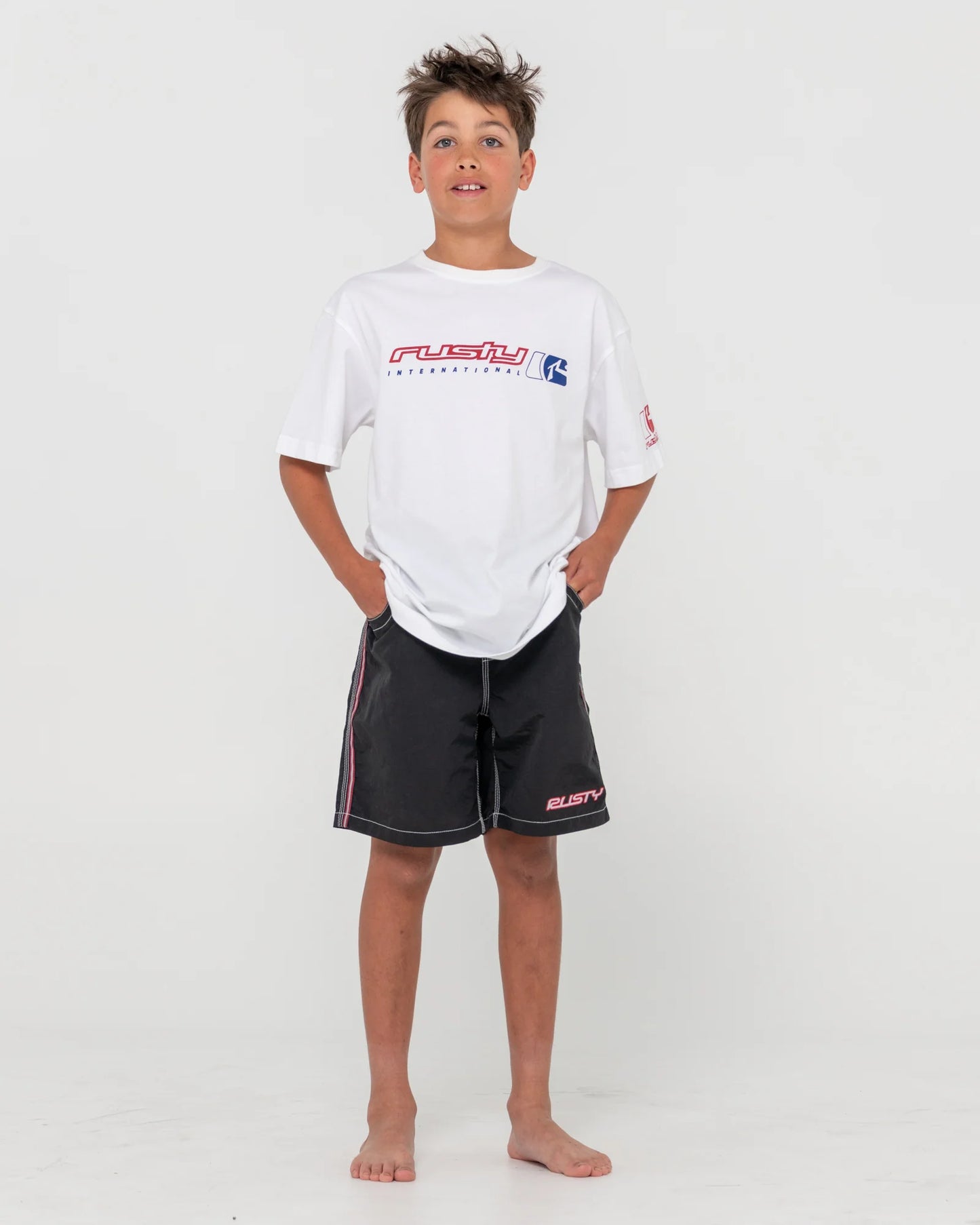 RUSTY BOYS JETSETTER SS TEE