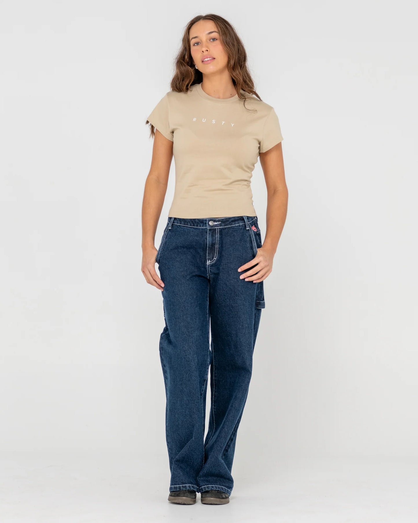 RUSTY CORE SKIMMER BABY TEE