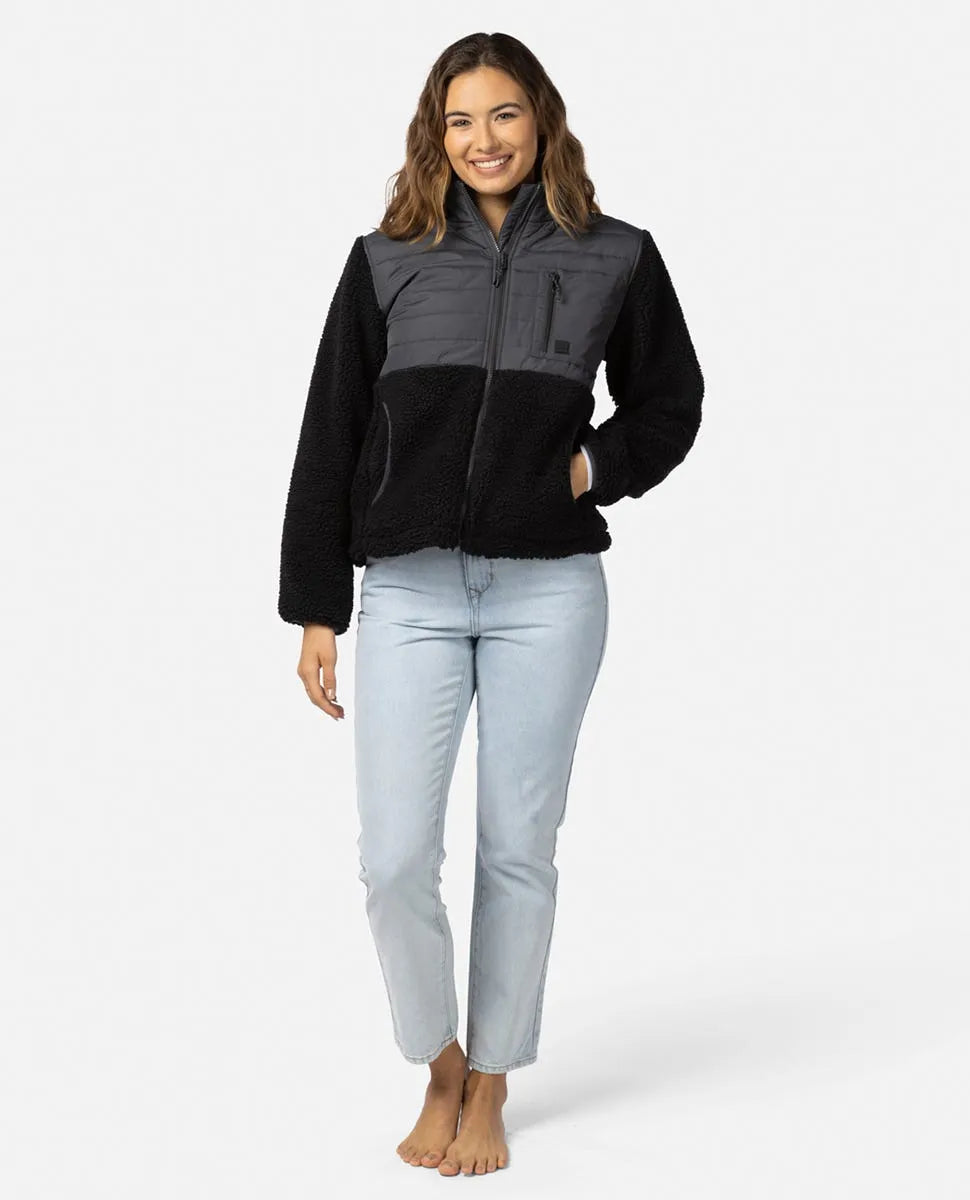 RIPCURL ANTI-SERIES ANOETA FLEECE ZT JACKET