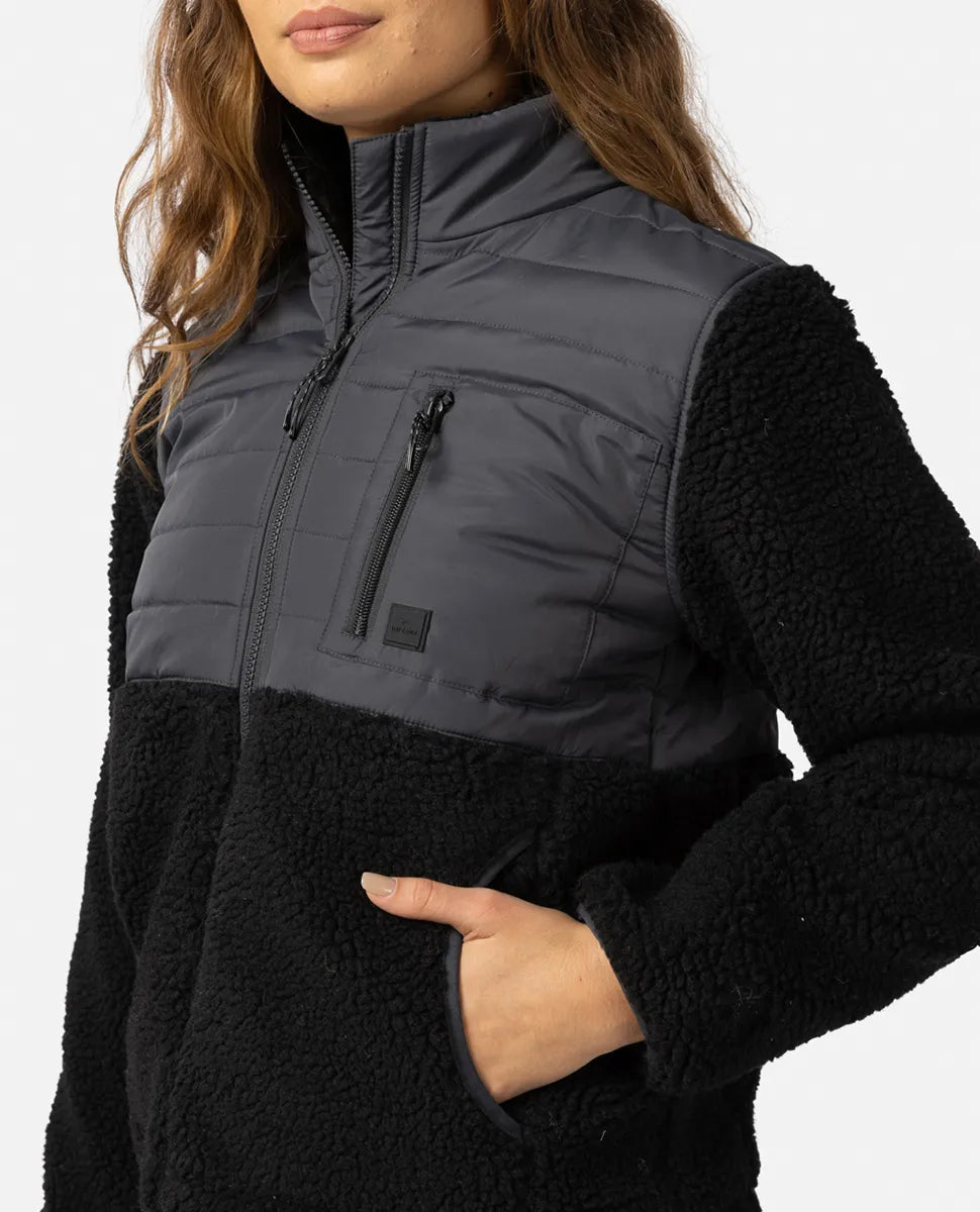 RIPCURL ANTI-SERIES ANOETA FLEECE ZT JACKET