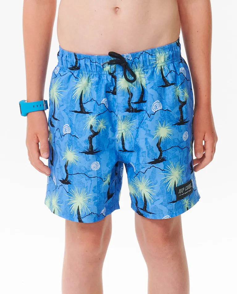 RIPCURL BOYS SHRED ROCK VOLLEY SHORTS