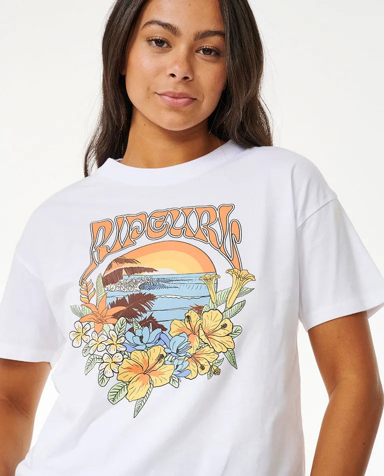 RIPCURL FLORA DESTO RELAXED TEE