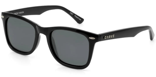 CARVE WOW VISION BLACK POLARIZED SUNGLASSES