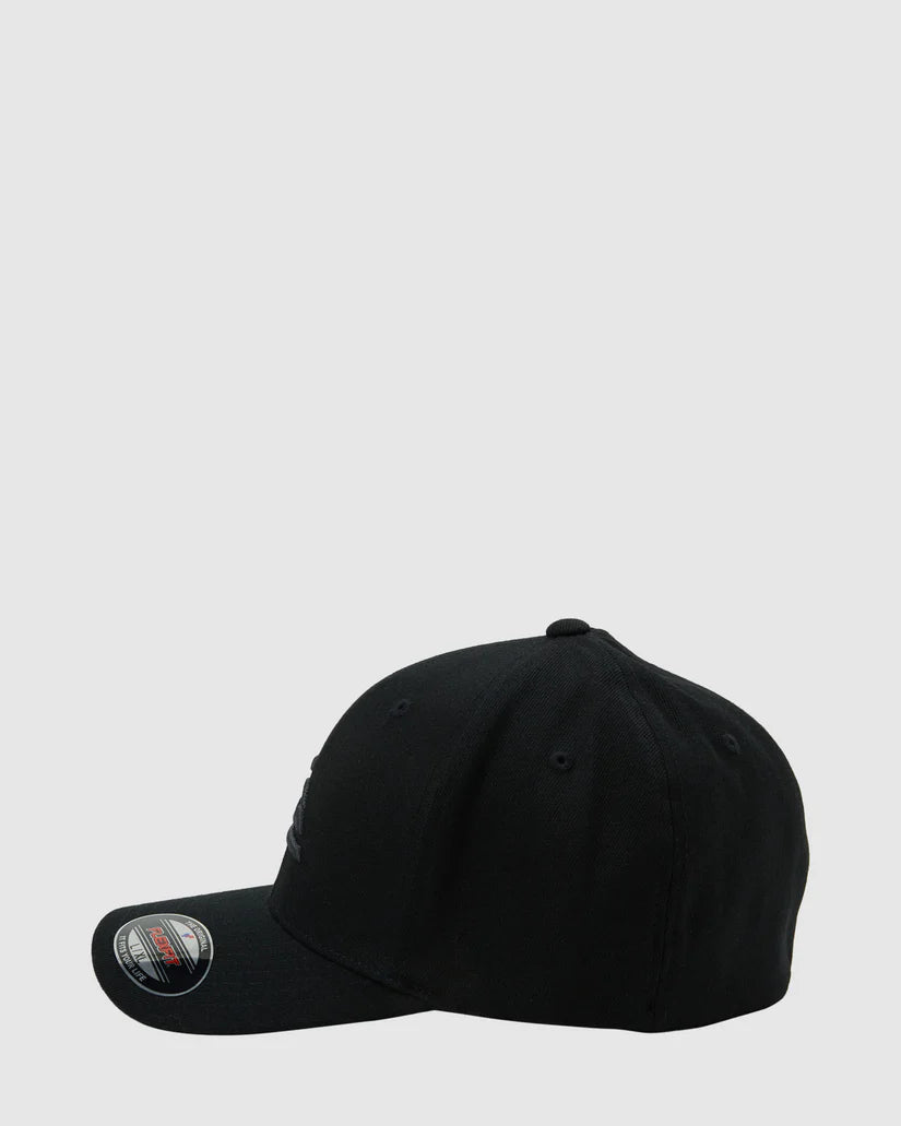 QUICKSILVER MOUNTAIN AND WAVE FLEXFIT CAP