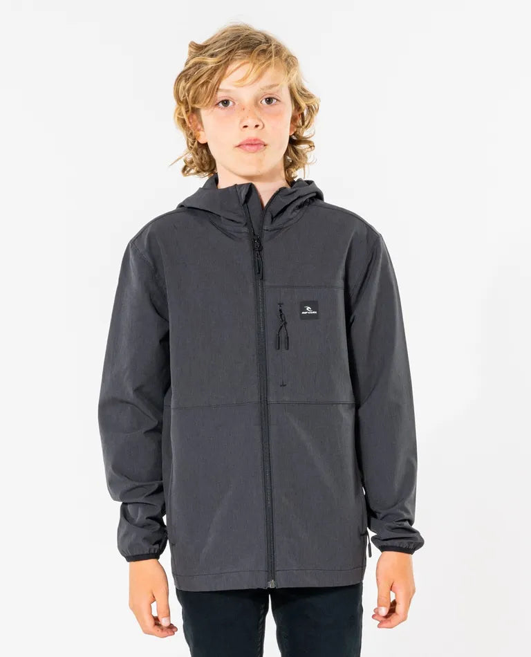 RIPCURL BOYS ANTI SERIES DEPARTED ZIP JACKET