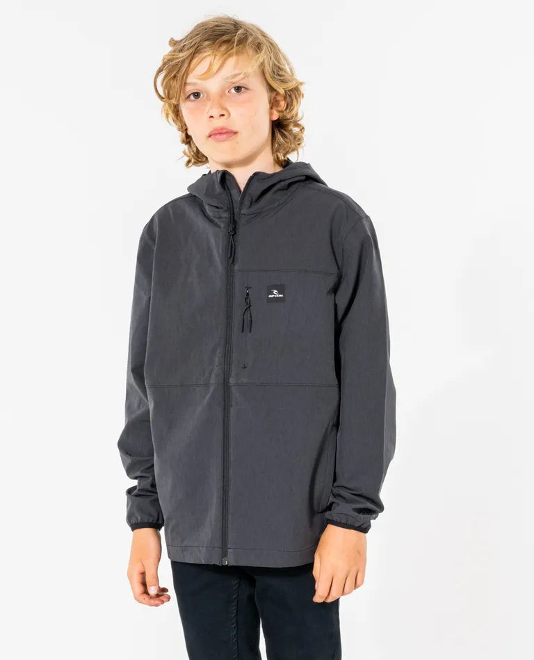 RIPCURL BOYS ANTI SERIES DEPARTED ZIP JACKET
