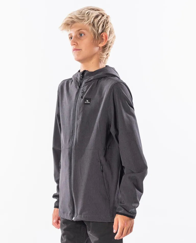RIPCURL BOYS ANTI SERIES DEPARTED ZIP JACKET