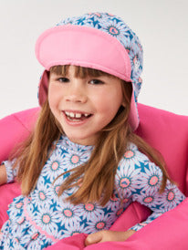 ROXY GIRLS COME AND GO SWIM HAT