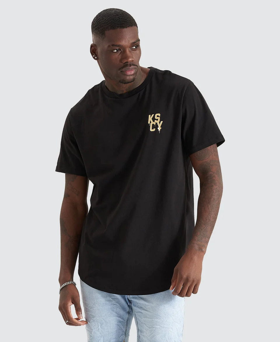 KISS CHACEY ETERNITY DUAL CURVED TEE