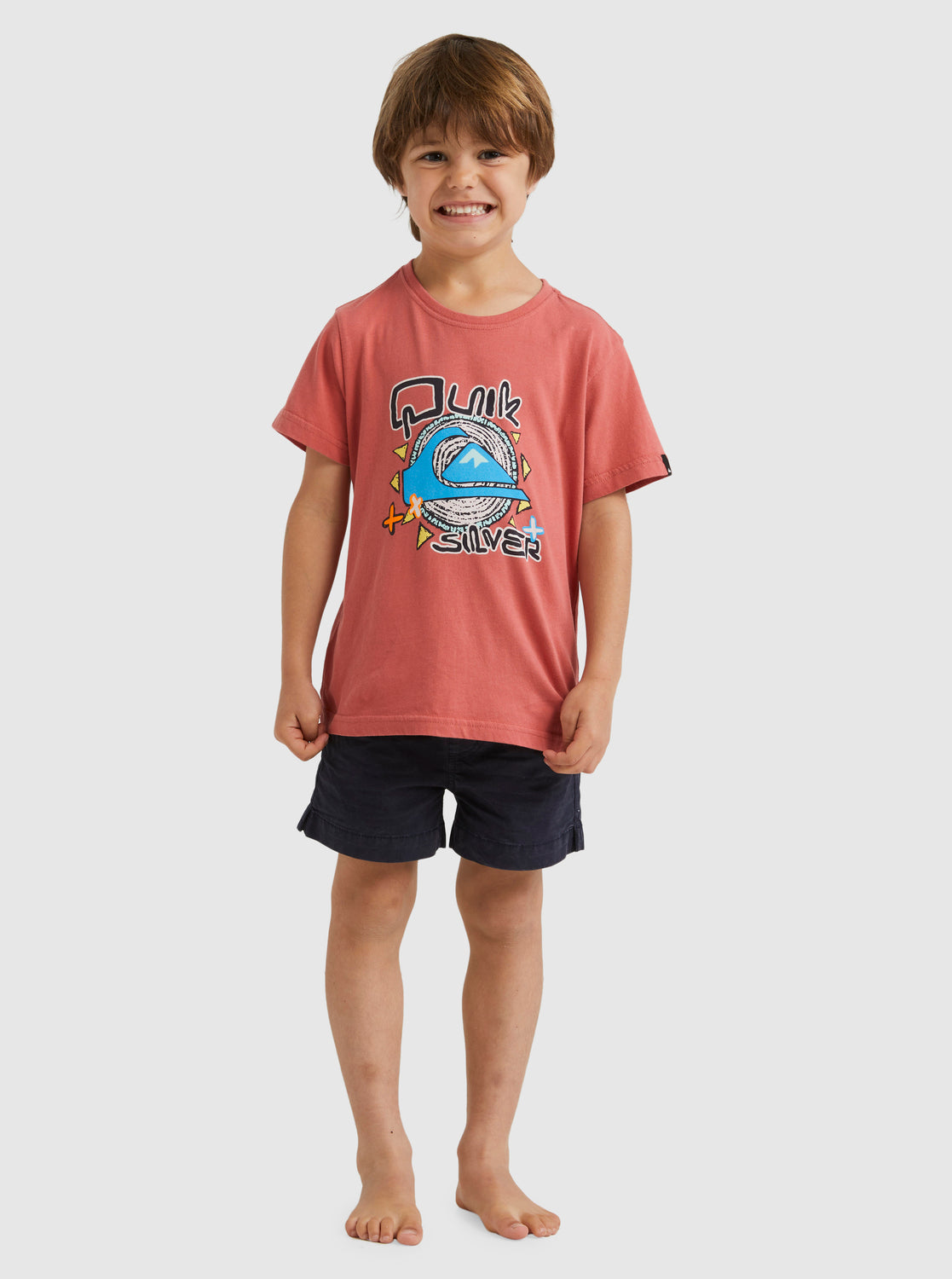 QUICKSILVER VINTAGE FEEL BOYS SHORT SLEEVE TEE