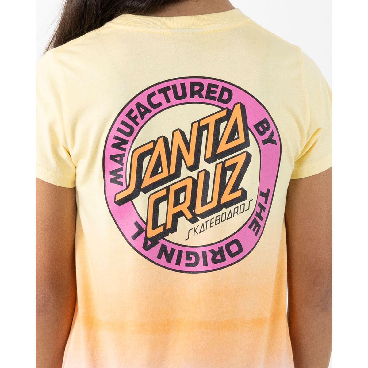 SANTA CRUZ MFG DOT RETRO SHORT SLEEVE TEE DRESS
