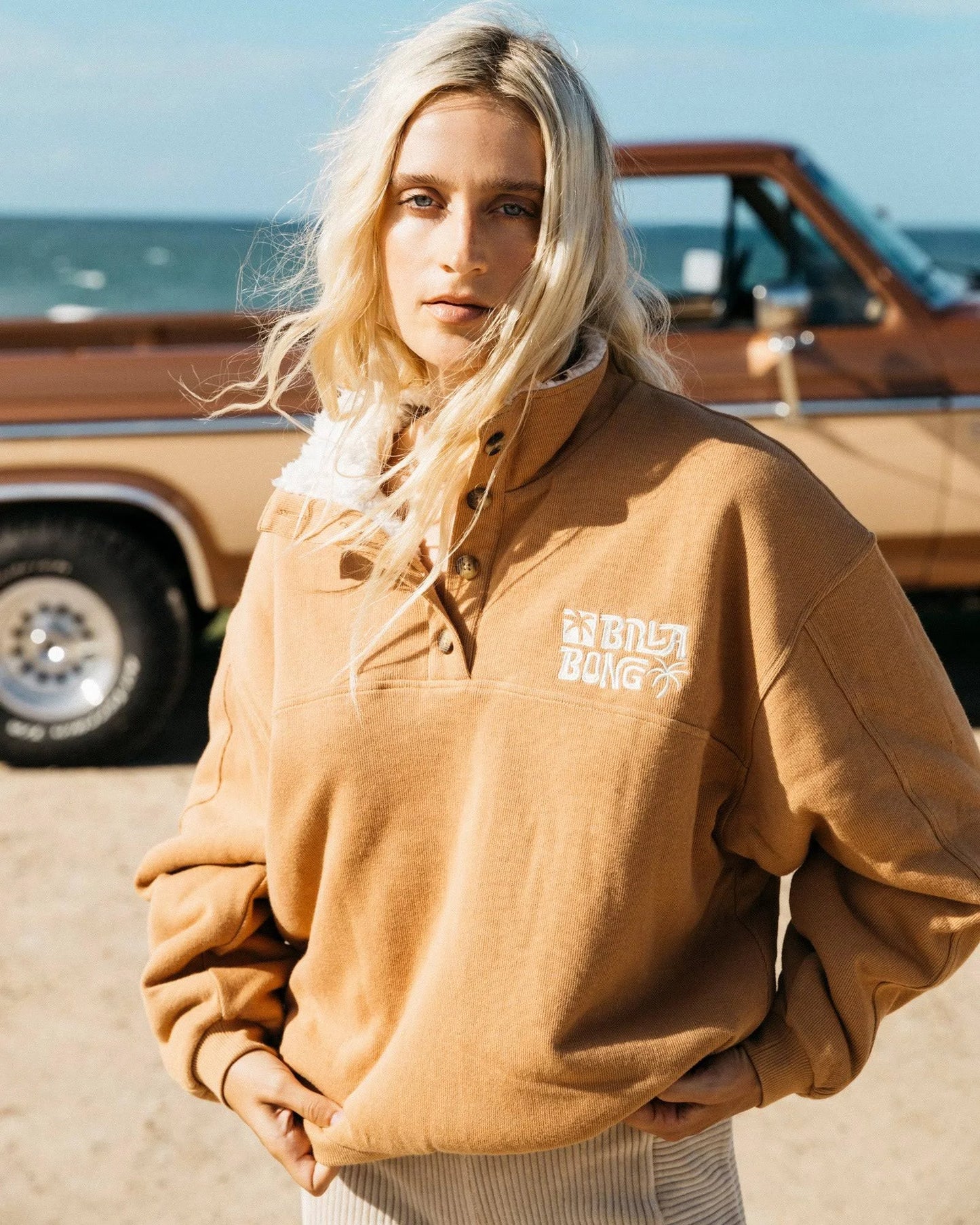 BILLABONG TWISTIES BUTTON DOWN JUMPER