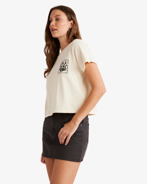 BILLABONG CORAL GARDENER SHRUNKEN TEE