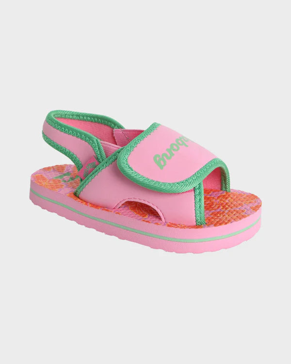 BILLABONG GROMS HAPPY HIBISCUS SLIDES