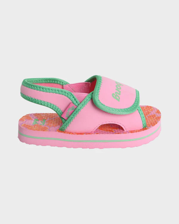 BILLABONG GROMS HAPPY HIBISCUS SLIDES