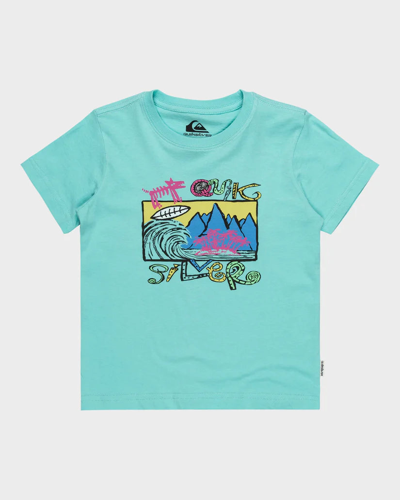 QUICKSILVER SEA CREATURE SS BOYS TEE