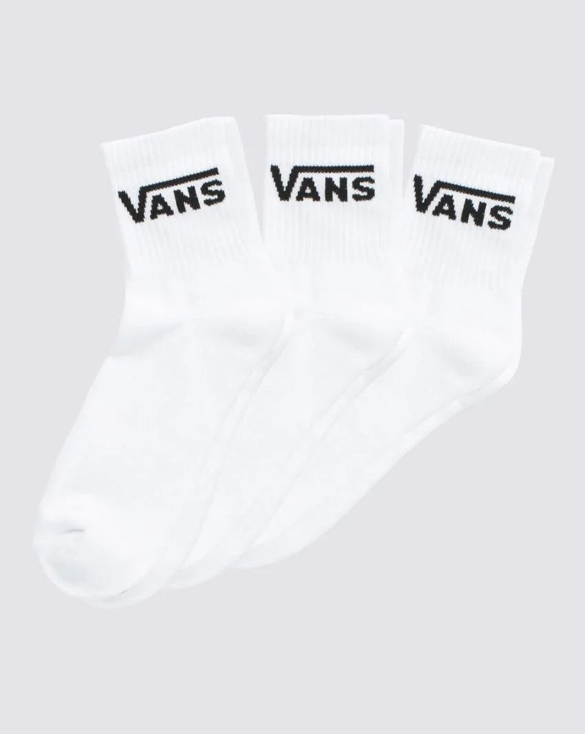 VANS WOMENS / GIRLS HALF CREW SOCKS