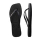 HAVAIANAS SLIM SQUARE LOGO METALLIC THONGS