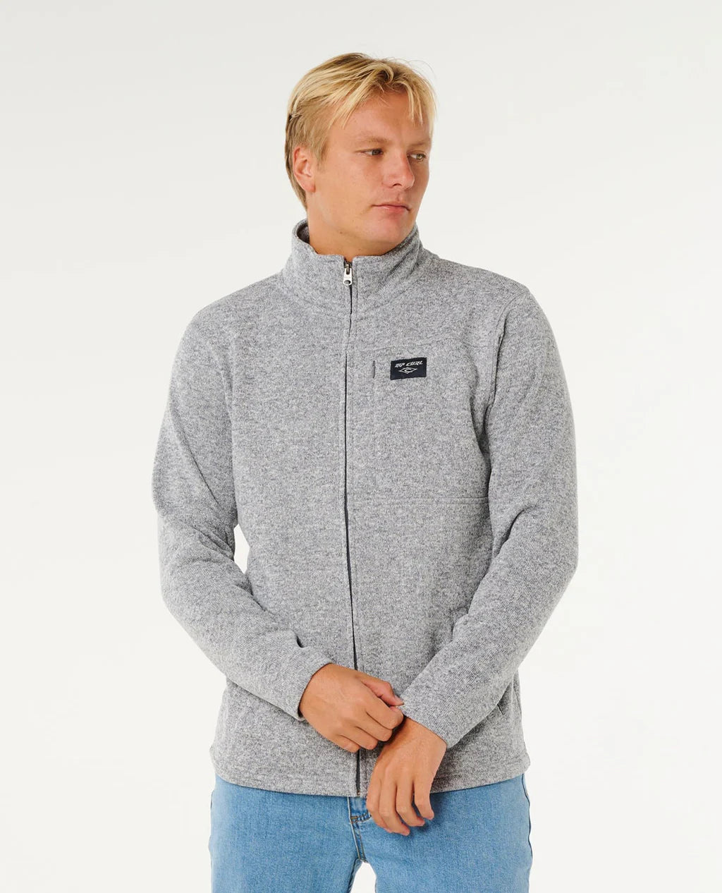 RIP CURL MEN'S CRESCENT ZIP THRU JUMPER