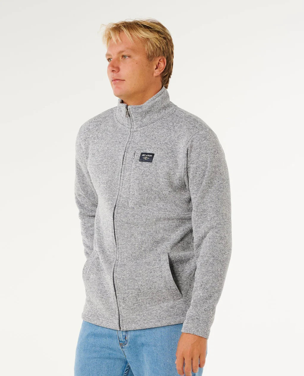 RIP CURL MEN'S CRESCENT ZIP THRU JUMPER