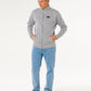 RIP CURL MEN'S CRESCENT ZIP THRU JUMPER