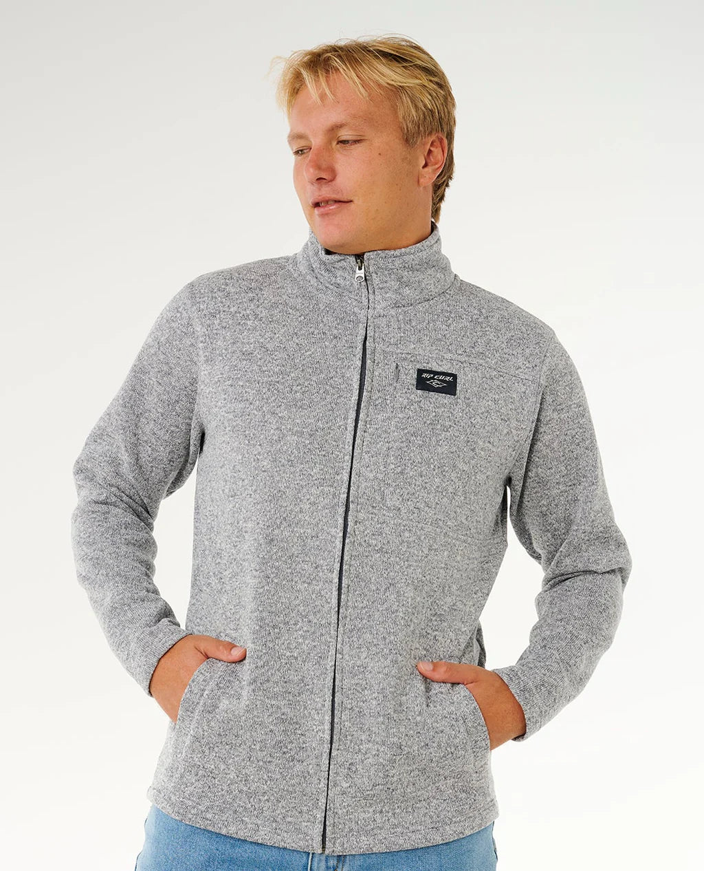 RIP CURL MEN'S CRESCENT ZIP THRU JUMPER