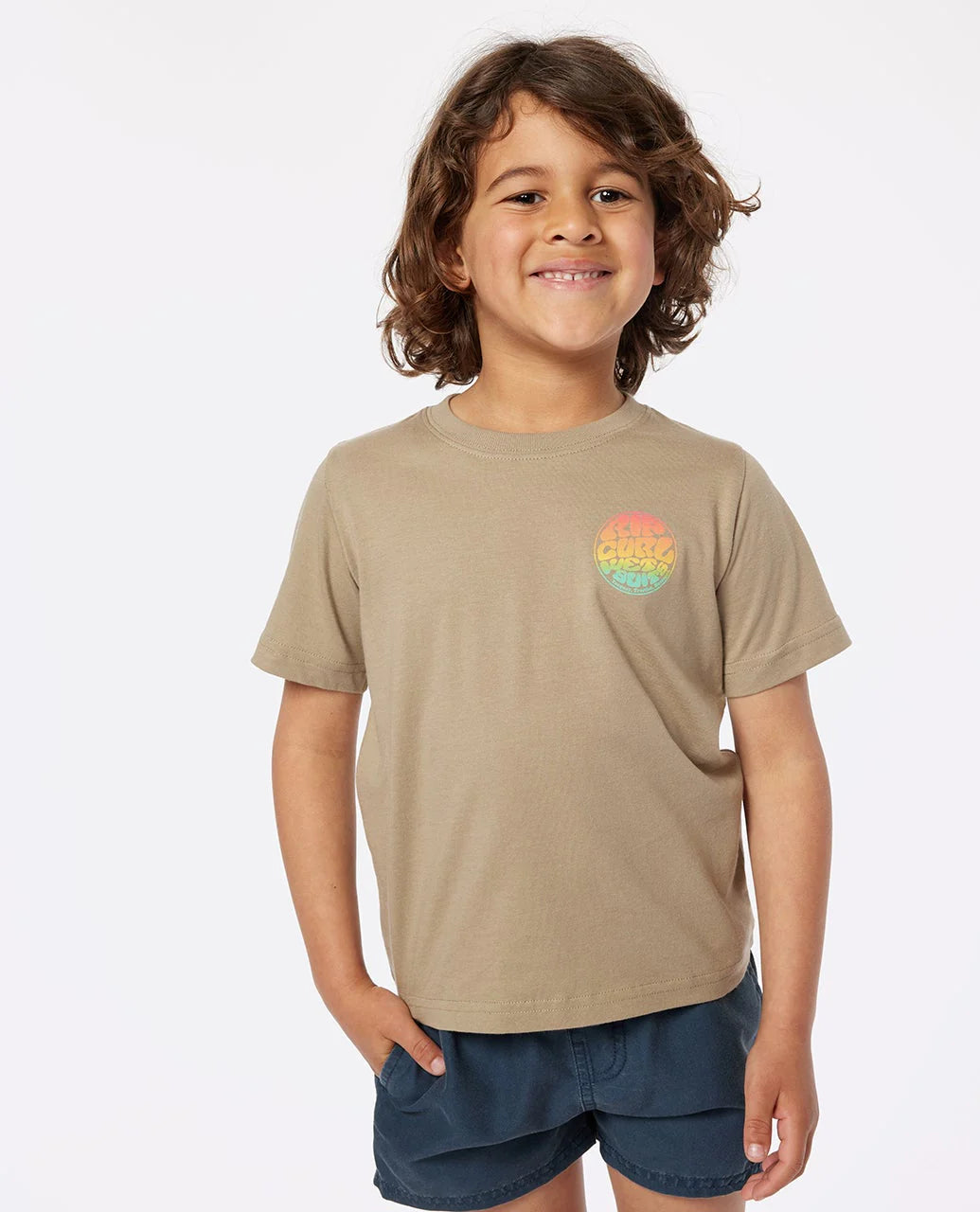 RIP CURL WETSUIT ICON BOYS SS TEE