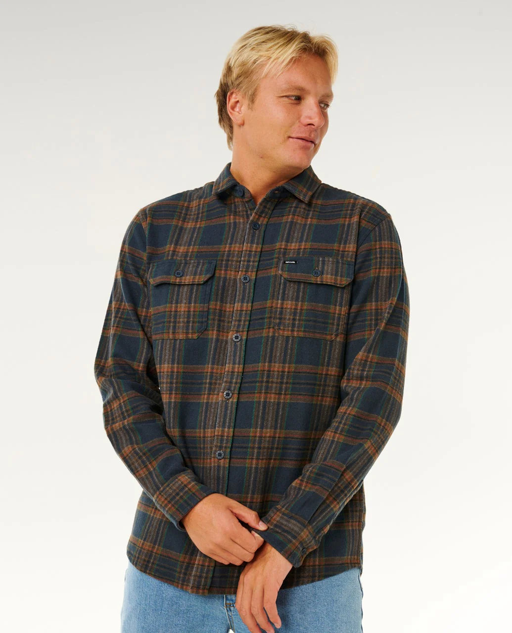 RIP CURL MENS GRIFFIN FLANNEL SHIRT