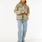 RIP CURL HIGH TIDE MIXED CORD PUFFER