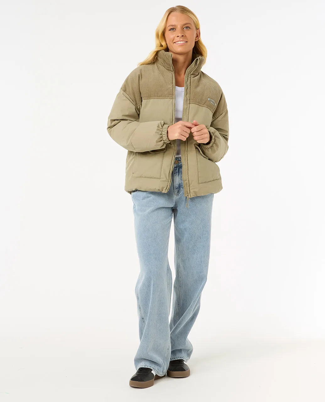 RIP CURL HIGH TIDE MIXED CORD PUFFER