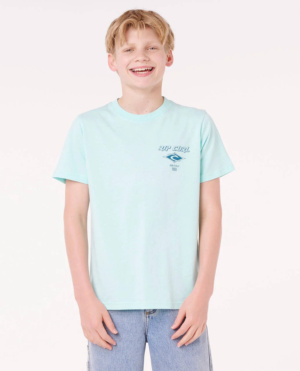 RIP CURL FADEOUT ICON BOYS SS TEE
